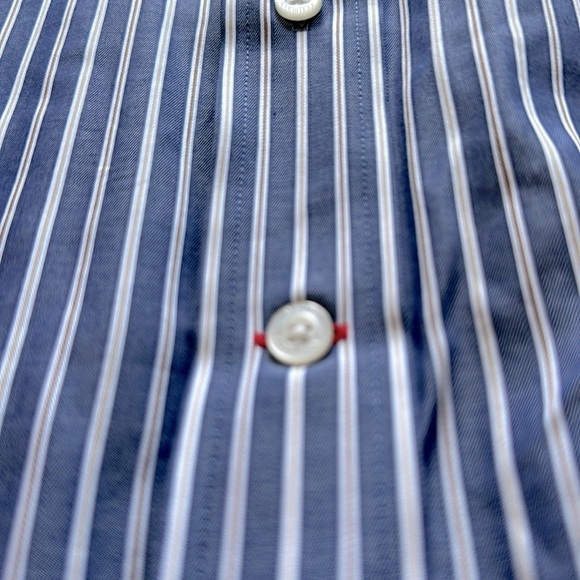 Daniel Cremieux striped button-down long-sleeve new cotton shirt size L - Picture 3 of 11